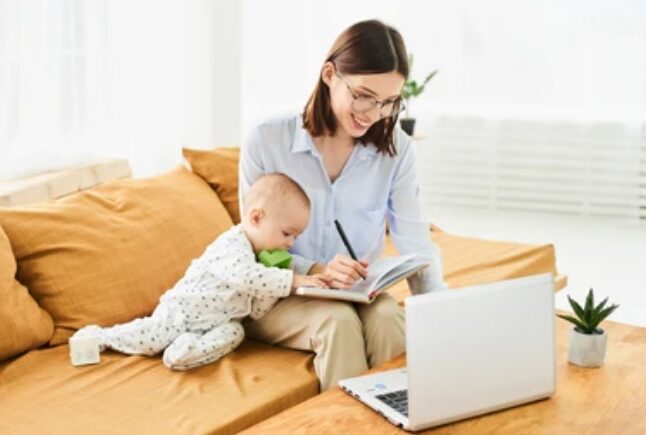 mamás que trabajan desde casa